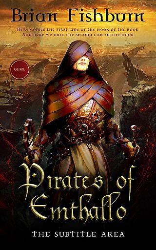 3D mockup of Tussock #3037 - Premade Fantasy Book Cover | BookCoverZone