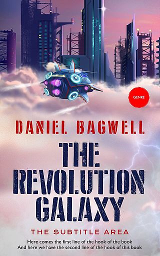 3D mockup of Maverick #3280 - Premade Science Fiction Book Cover | BookCoverZone