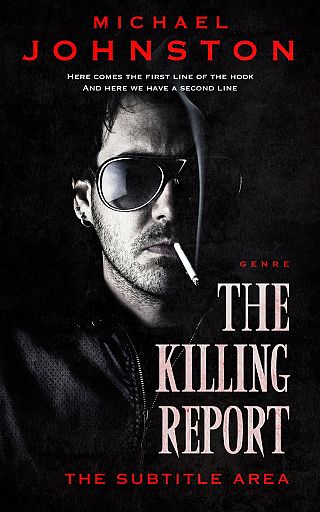 3D mockup of Cod Gray #3355 - Premade Action & Adventure Book Cover | BookCoverZone