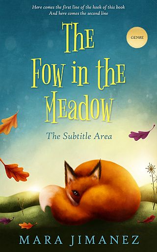 3D mockup of Ming #3547 - Premade Children's Book Cover | BookCoverZone