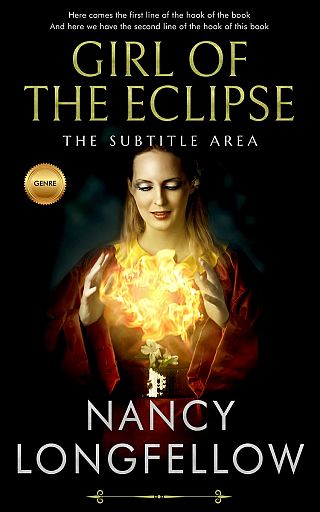 3D mockup of Laser #3576 - Premade Fantasy Book Cover | BookCoverZone