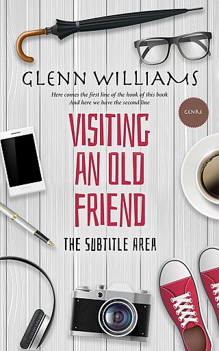 3D mockup of Quill Gray #3691 - Premade Children's Book Cover | BookCoverZone
