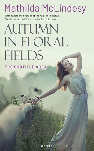 3D mockup of Periglacial Blue #3809 - Premade Romance Book Cover | BookCoverZone