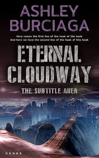 3D mockup of Charade #3867 - Premade Science Fiction Book Cover | BookCoverZone