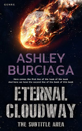 3D mockup of Cinder #3868 - Premade Science Fiction Book Cover | BookCoverZone