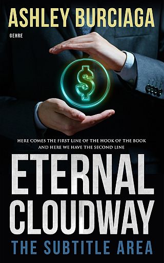 3D mockup of Swirl #3888 - Premade Business Book Cover | BookCoverZone