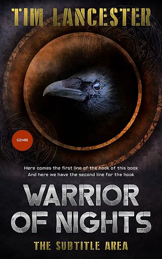 3D mockup of Cocoa Brown #3947 - Premade Horror Book Cover | BookCoverZone
