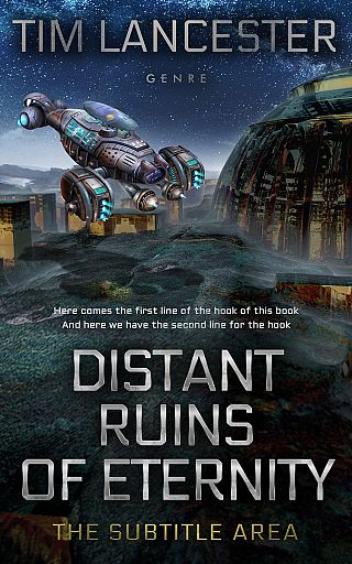 3D mockup of Ebony Clay #3963 - Premade Science Fiction Book Cover | BookCoverZone