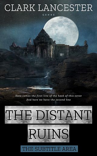 3D mockup of Shark #3986 - Premade Fantasy Book Cover | BookCoverZone