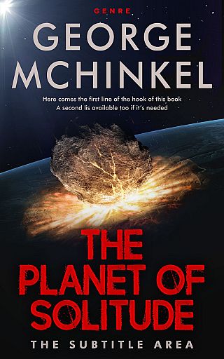 3D mockup of Chestnut Rose #4141 - Premade Apocalyptica Book Cover | BookCoverZone