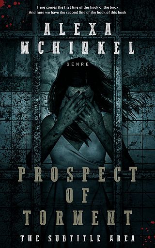 3D mockup of Aztec #4191 - Premade Horror Book Cover | BookCoverZone