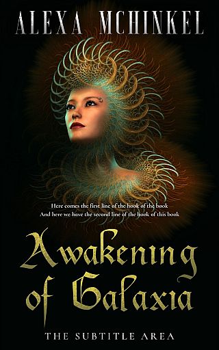 3D mockup of Eternity #4218 - Premade Fantasy Book Cover | BookCoverZone