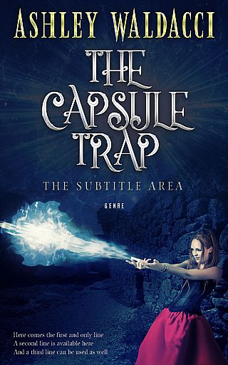 3D mockup of Bunting #4303 - Premade Fantasy Book Cover | BookCoverZone