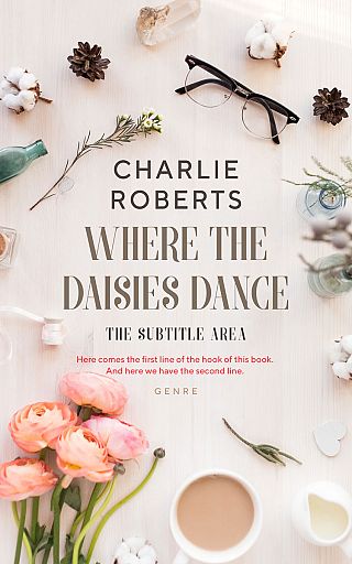 3D mockup of Pearl Bush #4367 - Premade Romance Book Cover | BookCoverZone