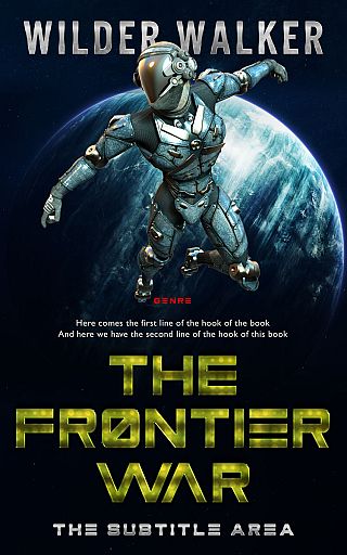 3D mockup of Firefly #4458 - Premade Science Fiction Book Cover | BookCoverZone