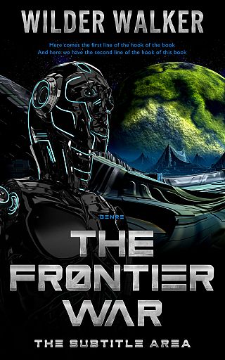 3D mockup of Green Spring #4463 - Premade Science Fiction Book Cover | BookCoverZone