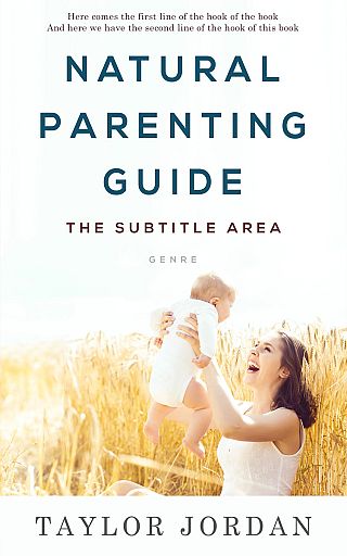 3D mockup of Merino #4524 - Premade Family & Parenting Book Cover | BookCoverZone
