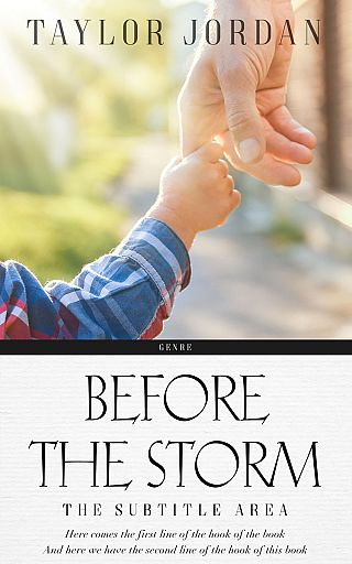 3D mockup of Satin Linen #4566 - Premade Family & Parenting Book Cover | BookCoverZone