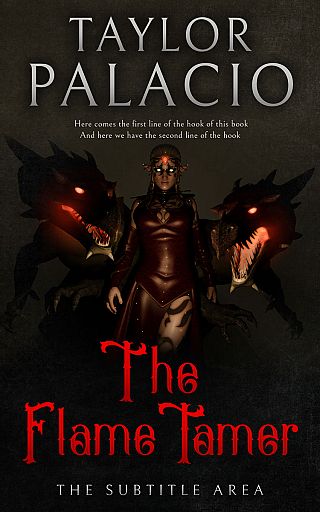 3D mockup of Zeus #4617 - Premade Fantasy Book Cover | BookCoverZone