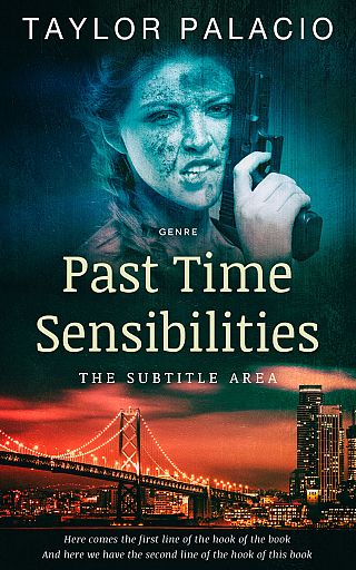 3D mockup of Antique Brass #4628 - Premade Mystery & Thriller & Suspense Book Cover | BookCoverZone