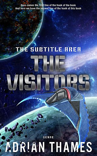 3D mockup of Big Stone #4711 - Premade Science Fiction Book Cover | BookCoverZone