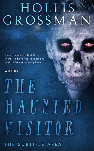 3D mockup of Cello #4807 - Premade Horror Book Cover | BookCoverZone