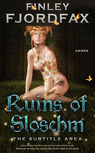 3D mockup of Rangoon Green #4885 - Premade Fantasy Book Cover | BookCoverZone