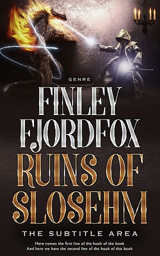 3D mockup of Rodeo Dust #4896 - Premade Fantasy Book Cover | BookCoverZone