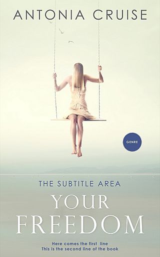 3D mockup of Moon Mist #5094 - Premade Self-Improvement & Self-Help Book Cover | BookCoverZone