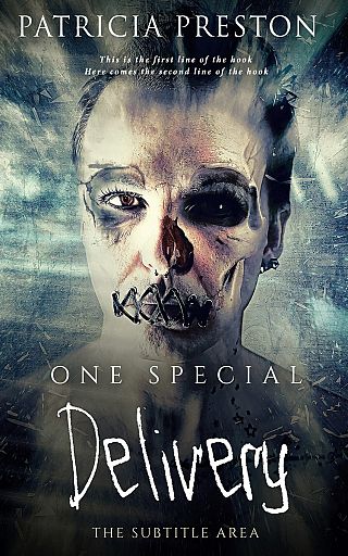 3D mockup of Outer Space #5266 - Premade Horror Book Cover | BookCoverZone