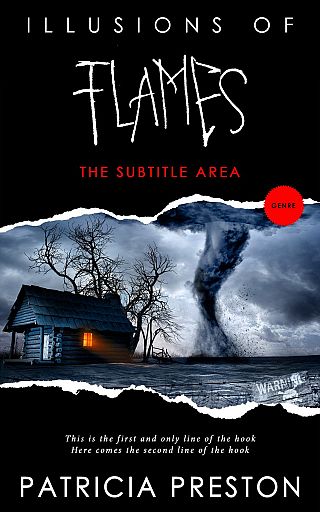 3D mockup of Chatelle #5285 - Premade Horror Book Cover | BookCoverZone