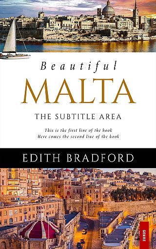 3D mockup of Limed Oak #5328 - Premade Travel Book Cover | BookCoverZone