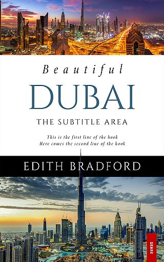 3D mockup of Tuna #5338 - Premade Travel Book Cover | BookCoverZone
