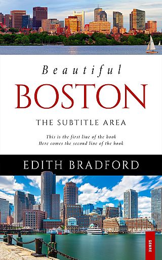 3D mockup of Outer Space #5361 - Premade Travel Book Cover | BookCoverZone