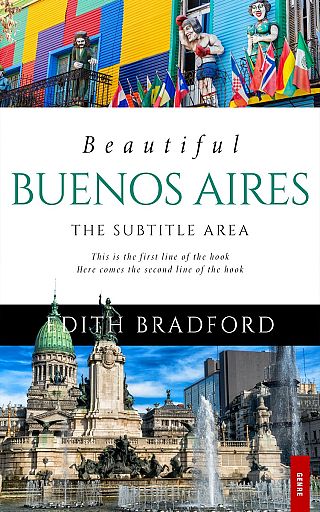 3D mockup of Outer Space #5366 - Premade Travel Book Cover | BookCoverZone