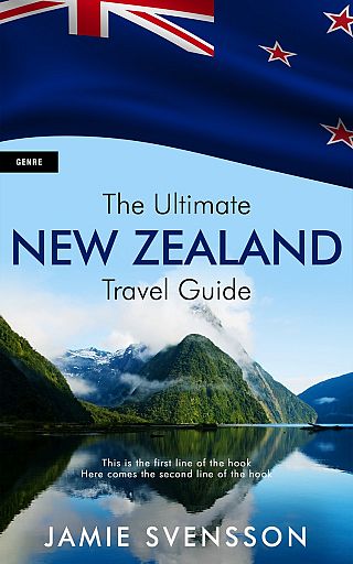 3D mockup of Spindle #5397 - Premade Travel Book Cover | BookCoverZone