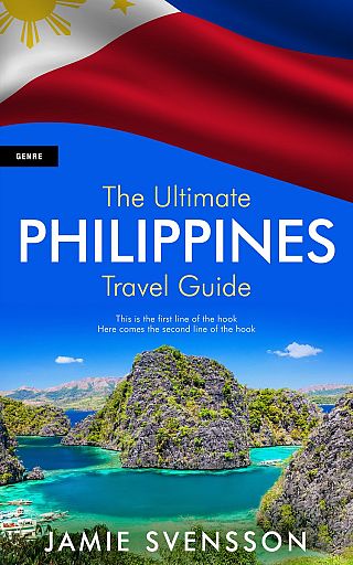 3D mockup of Old Rose #5419 - Premade Travel Book Cover | BookCoverZone