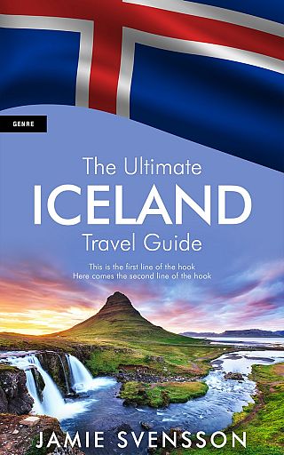 3D mockup of Wild Blue Yonder #5429 - Premade Travel Book Cover | BookCoverZone