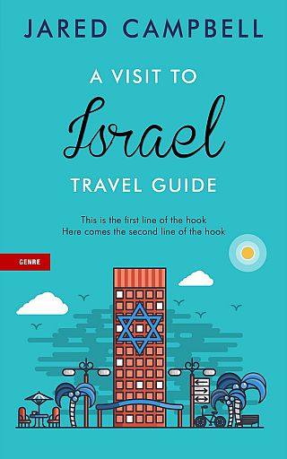 3D mockup of Scooter #5445 - Premade Travel Book Cover | BookCoverZone