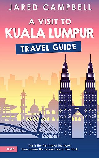 3D mockup of Manhattan #5481 - Premade Travel Book Cover | BookCoverZone