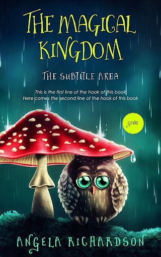 3D mockup of Elephant #5711 - Premade Children's Book Cover | BookCoverZone