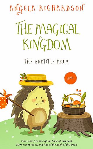 3D mockup of Wild Willow #5716 - Premade Children's Book Cover | BookCoverZone