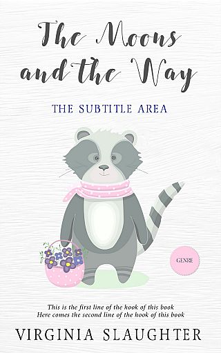 3D mockup of Bon Jour #5718 - Premade Children's Book Cover | BookCoverZone