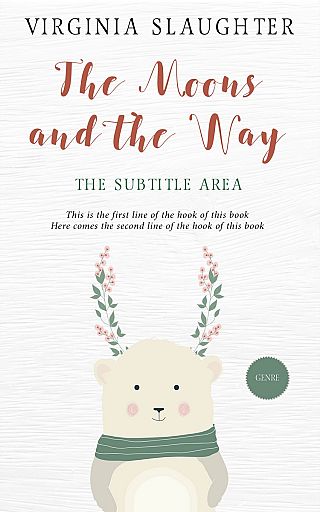 3D mockup of Pampas #5719 - Premade Children's Book Cover | BookCoverZone