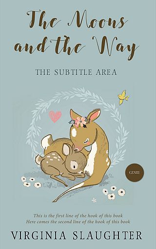 3D mockup of Tower Gray #5723 - Premade Children's Book Cover | BookCoverZone
