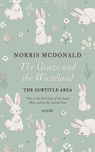 3D mockup of Green Spring #5733 - Premade Children's Book Cover | BookCoverZone