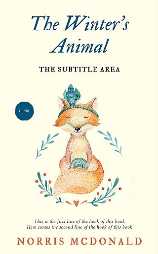 3D mockup of Rum Swizzle #5736 - Premade Children's Book Cover | BookCoverZone