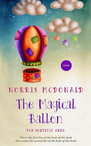 3D mockup of Tana #5743 - Premade Children's Book Cover | BookCoverZone