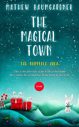 3D mockup of Atoll #5750 - Premade Children's Book Cover | BookCoverZone