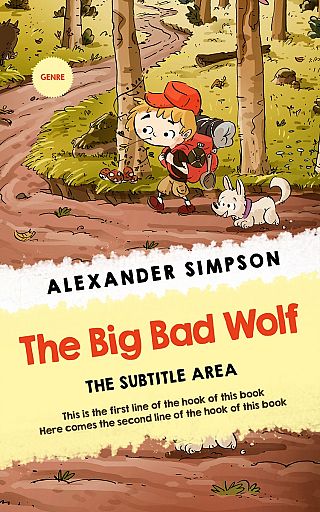 3D mockup of Tumbleweed #5767 - Premade Nature Book Cover | BookCoverZone